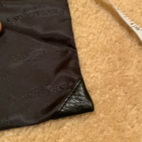 Penhaligon dust bag with corded leather tabbed pulls - Picture 5 of 8